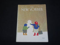 1983 JANUARY 24 THE NEW YORKER MAGAZINE - ILLUSTRATED COVER - NY 1258