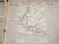 1918 AUGUST 24 NEW YORK TIMES - ALLIED ARMIES ADVANCING - NT 9202