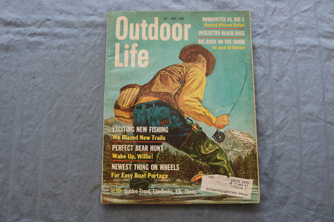 1965 MAY OUTDOOR LIFE MAGAZINE - EXCITING NEW FISHING COVER - SP 6183S