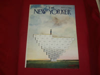 1972 JULY 22 NEW YORKER MAGAZINE FRONT COVER ONLY - GREAT ART FOR FRAMING