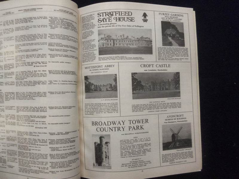 1976 HISTORIC HOUSES CASTLES & GARDENS MAGAZINE - 25TH ANNIVERSARY - SP 1534E