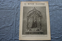 1911 NOV 25 LE MONDE ILLUSTRE MAGAZINE-LA MADONNA DELLA STELLA- FRENCH - NP 8429