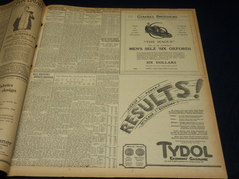 1923 JUNE 23 NEW YORK TIMES - LEVIATHAN SETS NEW SPREAD RECORD - NT 8727