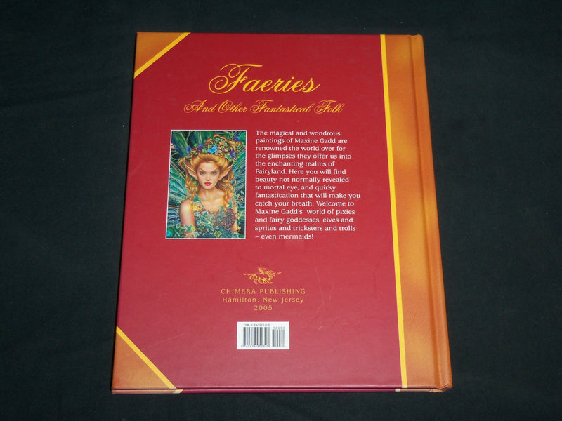 2005 FAERIES AND OTHER FANTASTICAL FOLK HARDCOVER BOOK BY MAXINE GADD - KD 6859