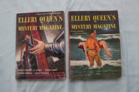 1952-1959 ELLERY QUEEN'S MYSTERY MAGAZINE - LOT OF 10 - O 3943