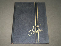 1961 TOWER JERSEY CITY STATE COLLEGE YEARBOOK - NEW JERSEY - PHOTOS - YB 1424