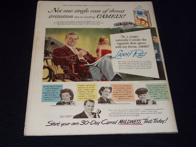 1950 MAY 23 LOOK MAGAZINE - JANET SIMMS COVER - CULBERTSON - E 20401