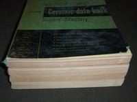 1934-1958 CERAMIC DATA BOOK CATALOG LOT OF 4 - BUYER'S DIRECTORY - O 1839