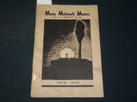 1938 MANY MOHAWK MOONS BOOK SIGNED BY C. E. BENNETT - J 5882