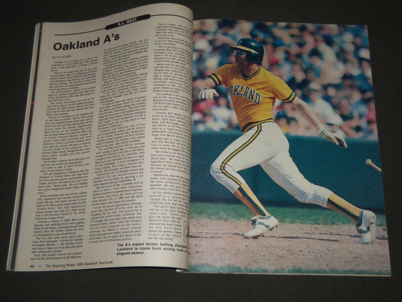 1984-1988 THE SPORTING NEWS BASEBALL YEARBOOK LOT OF 3 - O 1611