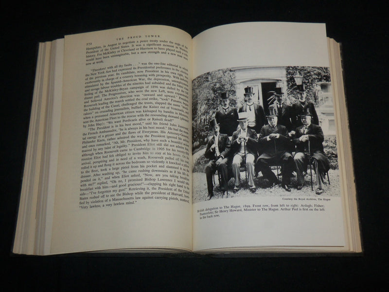 1966 THE PROUD TOWER HARDCOVER BOOK BY BARBARA W. TUCHMAN - KD 6756