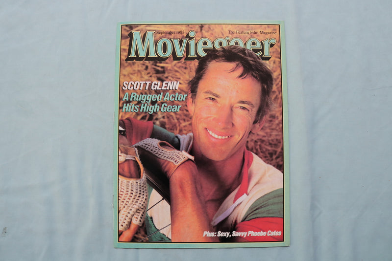 1983 SEPTEMBER MOVIEGOER MAGAZINE - SCOTT GLENN COVER - E 19811
