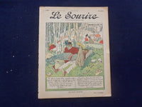 1908 SEP 26 LE SOURIRE MAGAZINE - ILLUSTRATED COMEDY - FRENCH TEXT - SP 4867P