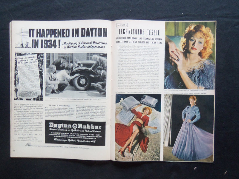 1943 AUGUST 9 LIFE MAGAZINE - STEEL WORKER - L 351