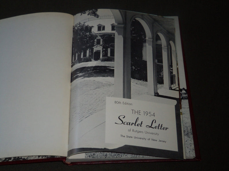 1954 SCARLET LETTER RUTGERS UNIVERSITY YEARBOOK - NEW JERSEY - PHOTOS - YB 1400