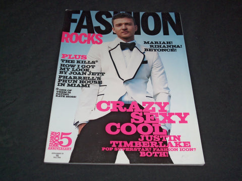 2008 FALL FASHION MAGAZINE - JUSTIN TIMBERLAKE - SP 6077