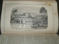 1853 A PICTORIAL DESCRIPTION OF THE UNITED STATES BOOK BY ROBERT SEARS - KD 5651