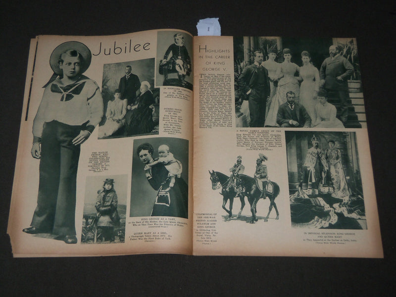1935 APRIL 20 MID-WEEK PICTORIAL MAGAZINE SECTION - ADOLPH S. OCHS- J 3222