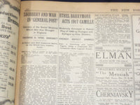 1917 DECEMBER 25 NEW YORK TIMES - TEUTONS PEACE REPLY TO RUSSIA TODAY - NT 8267