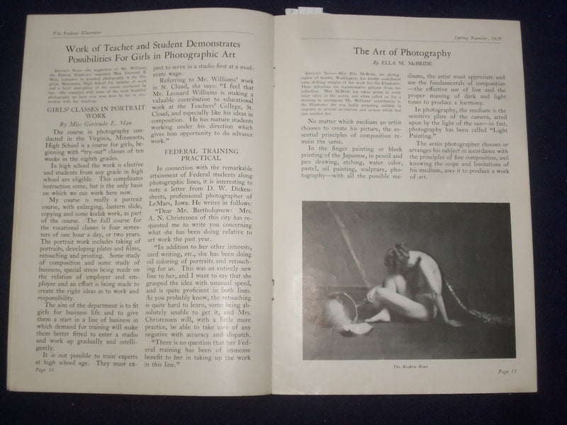 1929 SPRING THE FEDERAL ILLUSTRATOR MAGAZINE - J 9466
