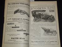 1906 APRIL ROD AND GUN IN CANADA AND MOTOR MAGAZINE - AUTO-ICEBOAT - J 8102