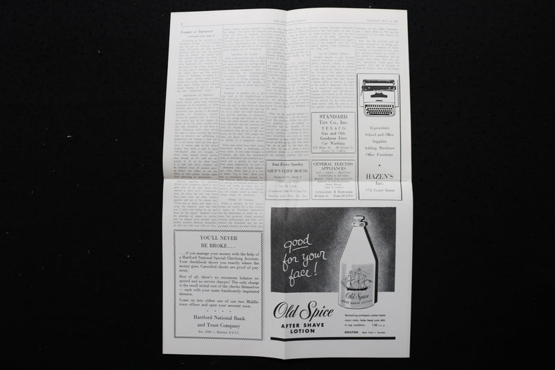 1957 MAY 14 THE WESLEYAN ARGUS SCHOOL NEWSPAPER - K 2943