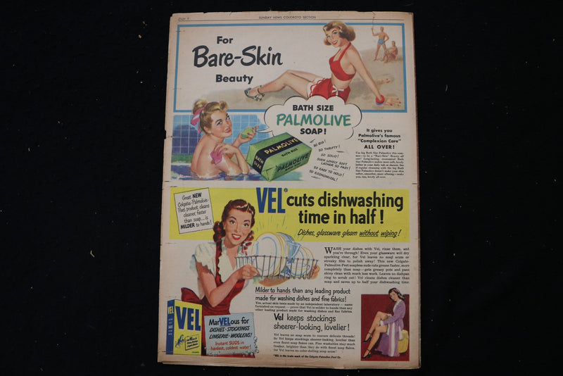 1948 JULY 25 SUNDAY NEW YORK NEWS MAGAZINE - ANN BLYTH COVER - E 26148