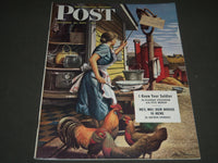 1944 OCTOBER 21 THE SATURDAY EVENING POST MAGAZINE - ILLUSTRATED COVER - SP 139