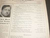 1932 JANUARY MOTION PICTURE MOVIE MAGAZINE - GRETA GARBO COVER - M 367
