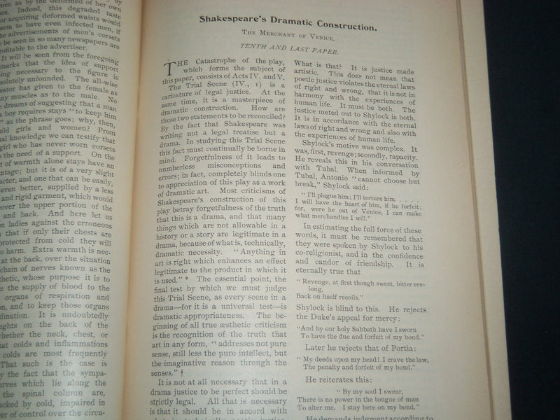 1895 JULY WERNER'S MAGAZINE VOLUME 17 NO. 7 - PHYSICAL EXPRESSISM - J 4181