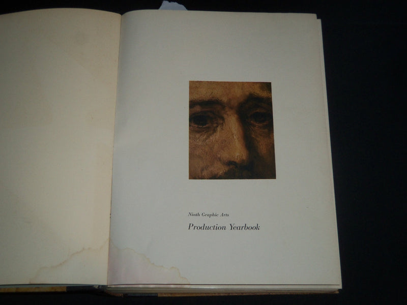 1950 NINTH GRAPHIC ARTS PRODUCTION YEARBOOK - NICE ILLUSTRATIONS - ADS- KD 4727E