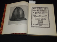 1929 THE GOLDSMITH OF FLORENCE HARDCOVER BOOK BY KATHARINE GIBSON - R 735Z