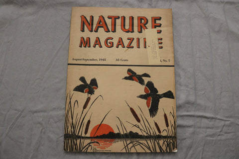 1945 AUGUST-SEPTEMBER NATURE MAGAZINE - ST 6922S