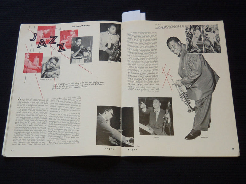 1956 DECEMBER TIGER MAGAZINE - LIFE OF ELVIS PRESLEY - WILLAIM PENN - SP 3253Q