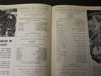 1936 NOVEMBER 13 CHICAGO CITY OPERA COMPANY PROGRAM - GIANNI SCHICCHI - J 3704