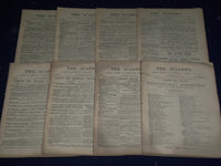 1887 THE ACADEMY WEEKLY REVIEW OF LITERATURE LOT OF 52 COMPLETE - LONDON - O 1