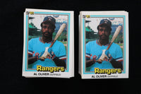 AL OLIVER 1981 DONRUSS BASEBALL CARDS - CARD # 387 - NM-MT - APPROX. 225 - #262