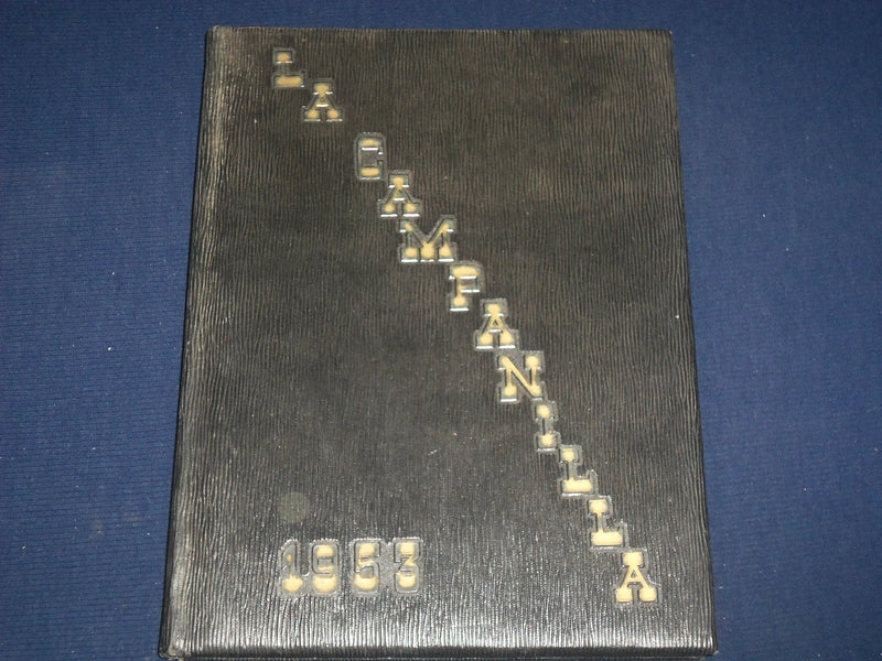 1953 LA CAMPANILLA COLLEGE HIGH SCHOOL YEARBOOK - MONTCLAIR NEW JERSEY - YB 277