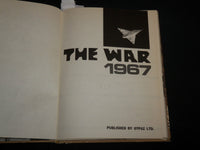 1967 THE WAR - ANNER & ALKONI HARDCOVER BOOK - ENGLISH & HEBREW - KD 6984