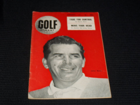1956 AUGUST GOLF DIGEST MAGAZINE - JULIUS BOROS FRONT COVER - E 5495