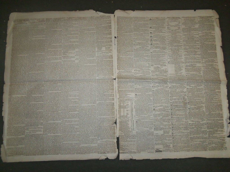 1834-1836 THE NATIONAL GAZETTE + LITERARY REGISTER NEWSPAPER LOT OF 26 - NP 1446