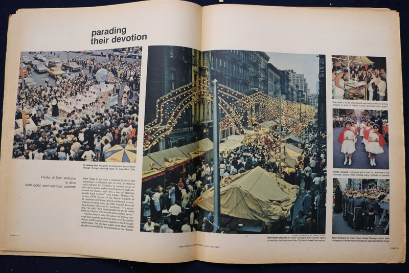 1967 JULY 30 SUNDAY NEWS COLOROTO MAGAZINE -SAN ANTONIO - CANDY BERGEN - E 23224