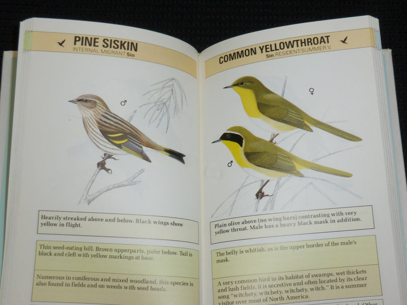 1985-1990 BIRD GUIDES BOOK LOT OF 2 - NORTH AMERICAN BIRDS - J 6891
