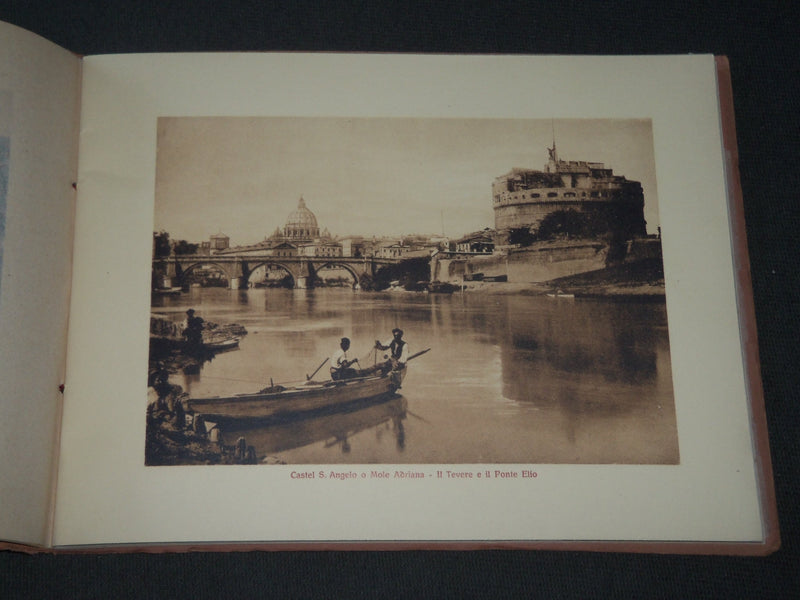 1900'S RICORDO DI ROMA VIEW BOOK - SOFTCOVER - 48 PHOTOS INSIDE - J 3284