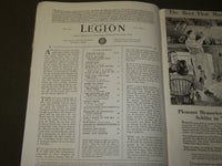 1937 MAY THE AMERICAN LEGION MONTHLY MAGAZINE - LOU GEHRIG BACK COVER - J 3792