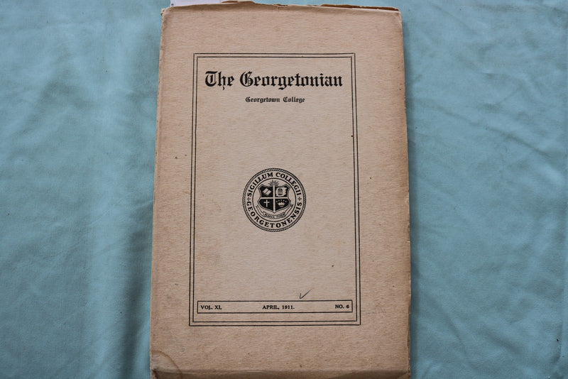 1911 APRIL THE GEORGETONIAN - GEORGETOWN COLLEGE - KENTUCKY - SOFTCOVER - K 3293