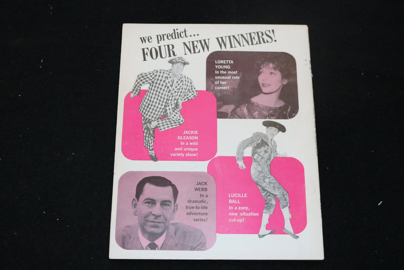 1961-62 WHO'S WHO IN TELEVISION MAGAZINE - CASEY VS. KILDARE COVER - F 256W