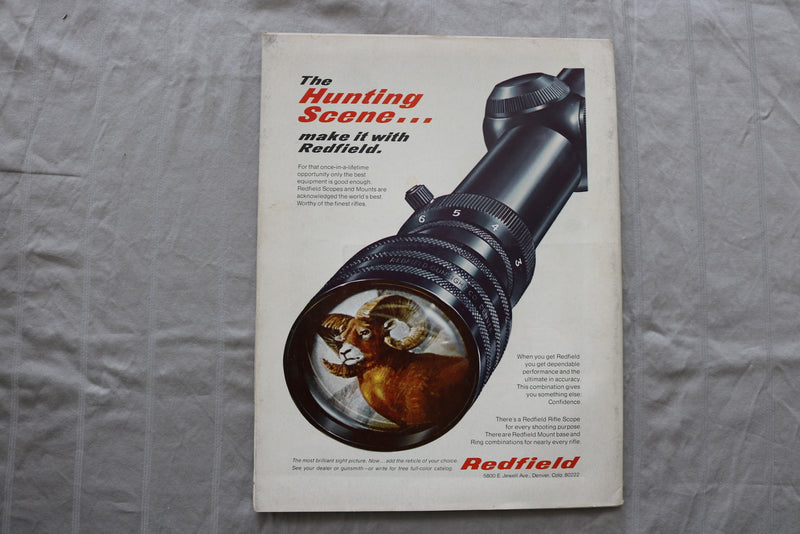 1969 DECEMBER GUNS MAGAZINE - ASTRA CONDOR COVER - ST 3400G