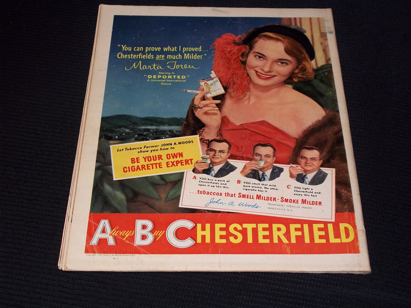 1950 JULY 4 LOOK MAGAZINE - JUNE ALLYSON FRONT COVER - E 20399