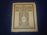 1907 FEBRUARY THE BRICKBUILDER MAGAZINE - AN ARCHITECTURAL MONTHLY - ST 528P